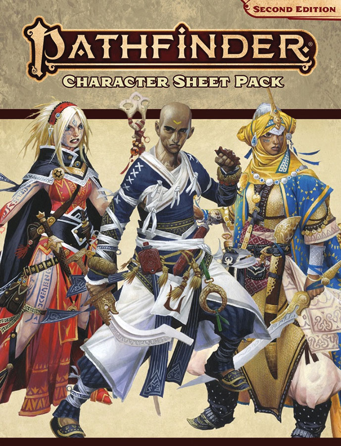 Pathfinder RPG Character Sheet Pack (P2)